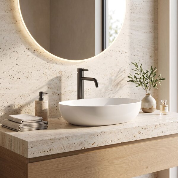 Baterie pentru lavoar Rea Lungo Titan High