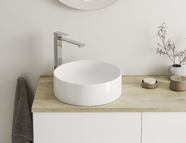 Kronenbach Quara 3.0 baterie lavoar stativ crom KB100354C10