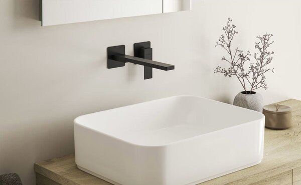 Kronenbach Quara 3.0 baterie lavoar ascuns negru KB100357C11