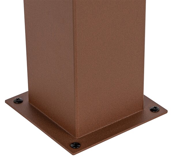 Lampă de exterior cu stativ inteligent maro ruginit 70 cm inclusiv Wifi P45 - Denmark