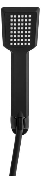 Gamma Caro, set de duș manual cu punct, negru, GMA-ZPCO-BK