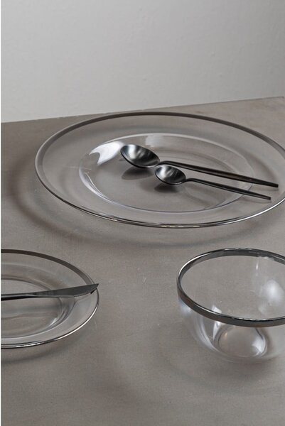 Tacâmuri negru din oțel inoxidabil 16 buc. Modern retro – Premier Housewares