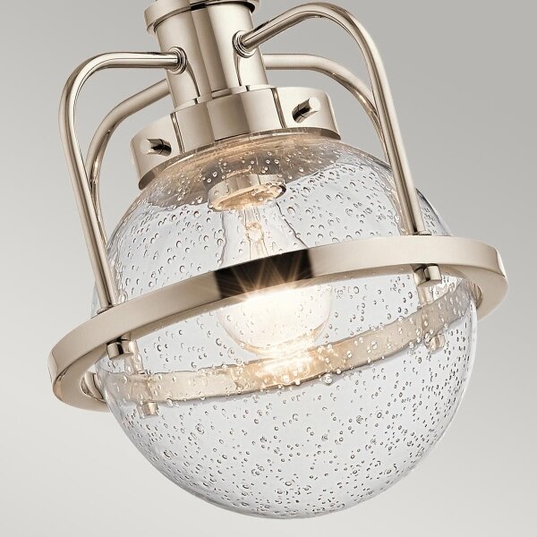 Quintiesse QN-TRIOCENT-P-PN - Lustră TRIOCENT pentru exterior pe tijă, 1xE27/40W/230V, IP44, crom