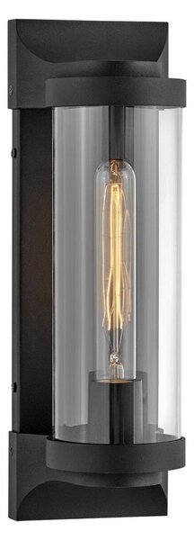 Quintiesse QN-PEARSON-M-TK - Aplica de perete pentru exterior PEARSON M 1xE27/60W/230V IP44 negru