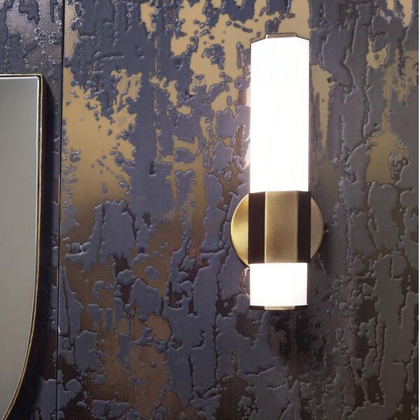 Quintiesse QN-FACET-LED1-HB-BATH-LED Aplica de baie FACET LED/12W/230V IP44 aurie