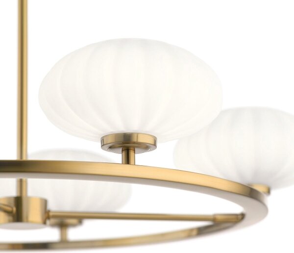 Quintiesse QN-PIM5-FXG -LED Lustru pentru baie pe tijă PIM 5xG9/3W/230V IP44 auriu