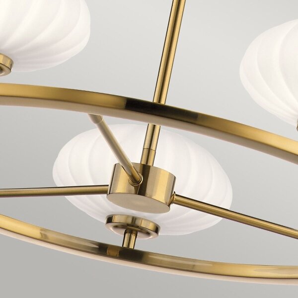 Quintiesse QN-PIM5-FXG -LED Lustru pentru baie pe tijă PIM 5xG9/3W/230V IP44 auriu