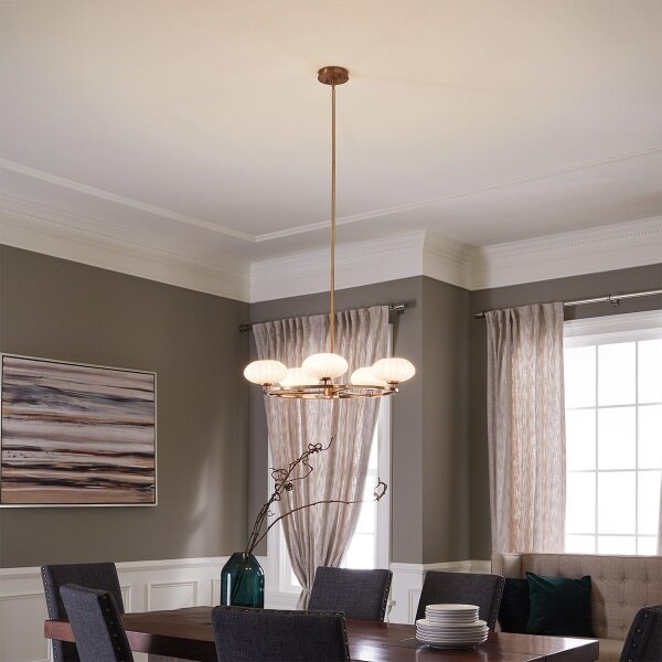 Quintiesse QN-PIM5-FXG -LED Lustru pentru baie pe tijă PIM 5xG9/3W/230V IP44 auriu