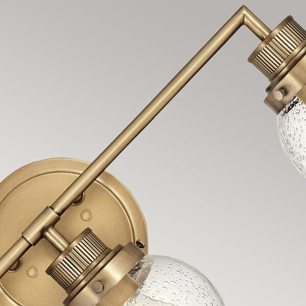 Quintiesse QN-POPPY3-HB-BATH - Aplica de perete pentru baie POPPY 3xE27/60W/230V IP44 aurie