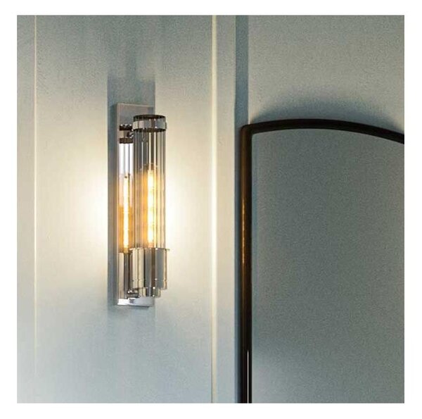 Quintiesse QN-WELLINGTON1-PC- Aplica de perete pentru baie WELLINGTON 1xE27/60W/230V IP44 crom