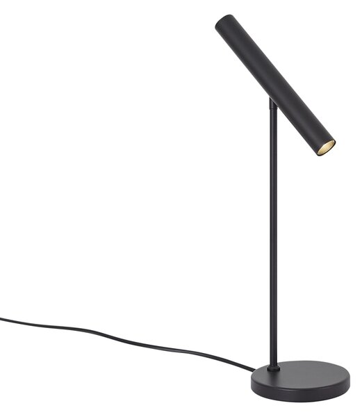Lampă de masă modernă neagră cu LED și dimmer tactil - Neva