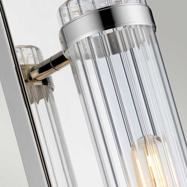 Quintiesse QN-WELLINGTON1-PC- Aplica de perete pentru baie WELLINGTON 1xE27/60W/230V IP44 crom