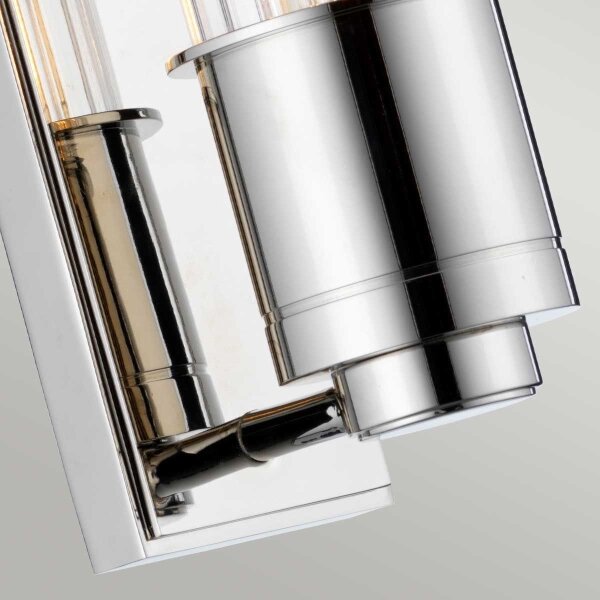 Quintiesse QN-WELLINGTON1-PC- Aplica de perete pentru baie WELLINGTON 1xE27/60W/230V IP44 crom