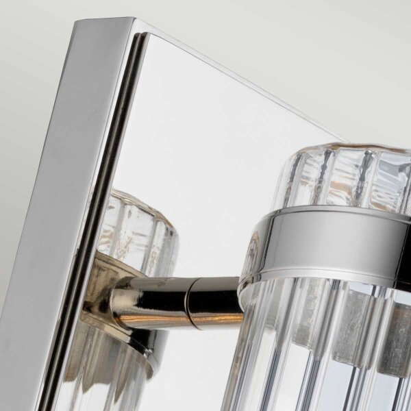 Quintiesse QN-WELLINGTON1-PC- Aplica de perete pentru baie WELLINGTON 1xE27/60W/230V IP44 crom