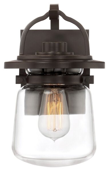 Quintiesse QN-LASALLE-S-WT Aplică de perete pentru exterior LASALLE S 1xE27/60W/230V IP44 bronz