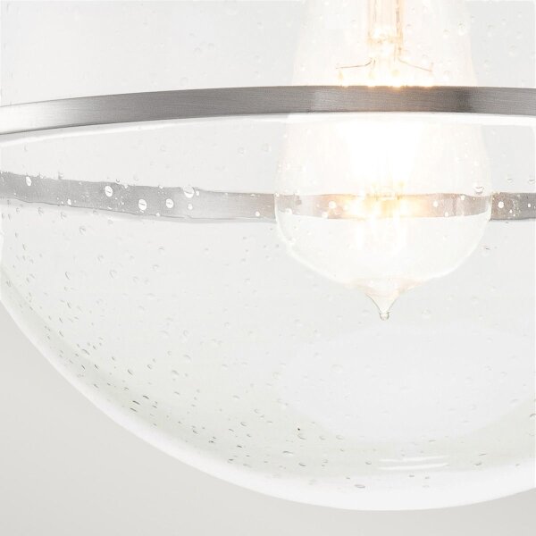 Quintiesse QN-SOMERSET-F-C-BN - Plafonieră SOMERSET 1xE27/60W/230V, crom mat