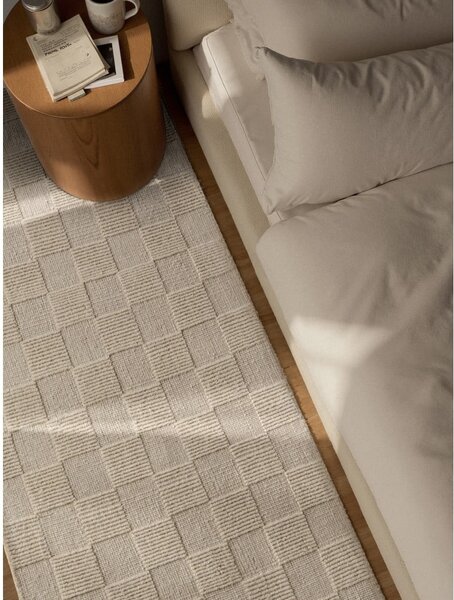 Covor tip traversă crem țesut manual din lână 80x200 cm Scala – Villeroy&Boch