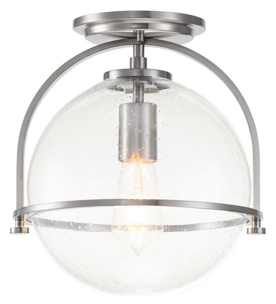 Quintiesse QN-SOMERSET-F-C-BN - Plafonieră SOMERSET 1xE27/60W/230V, crom mat