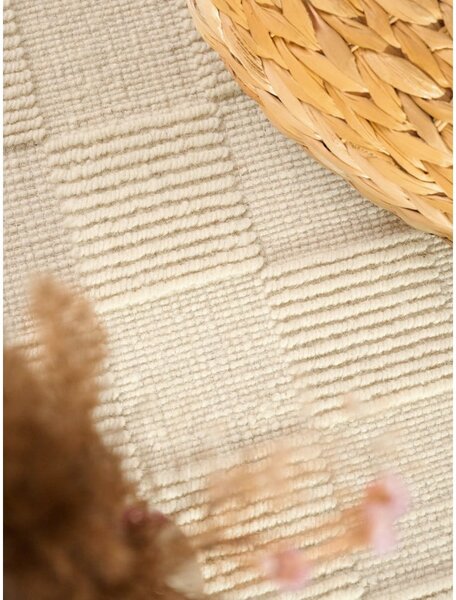 Covor tip traversă crem țesut manual din lână 80x200 cm Scala – Villeroy&Boch