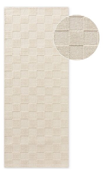 Covor tip traversă crem țesut manual din lână 80x200 cm Scala – Villeroy&Boch