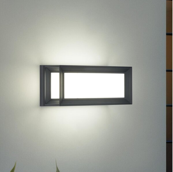 Brilagi - Aplica de perete pentru exterior PARKER 1xE27/60W/230V antracit IP44