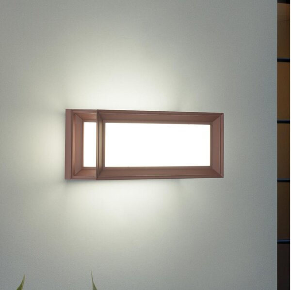 Brilagi - Aplică de perete pentru exterior PARKER, 1xE27/60W/230V, maro, IP44