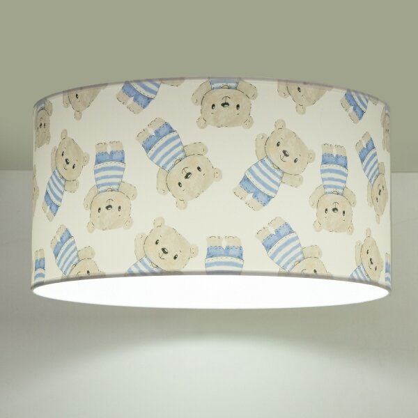 Plafonieră pentru copii KIDS ROOM, 1xE27/60W/230V, diametru 40 cm, ursuleț