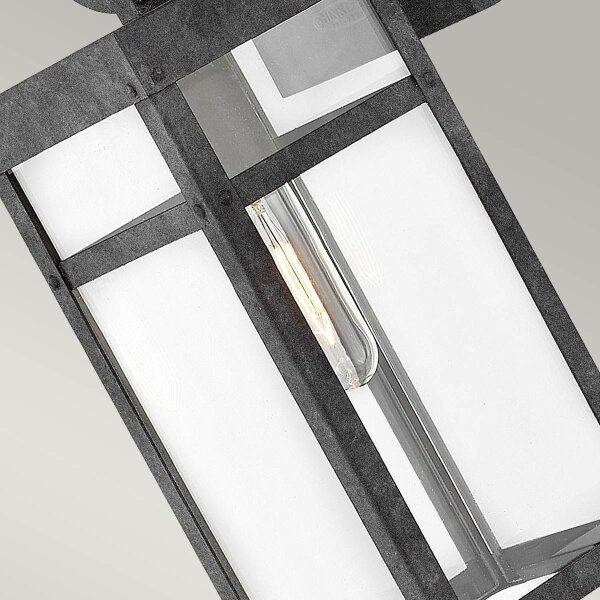 Quintiesse QN-PORTER-M-DZ - Aplica de perete pentru exterior PORTER M 1xE27/60W/230V IP44 negru