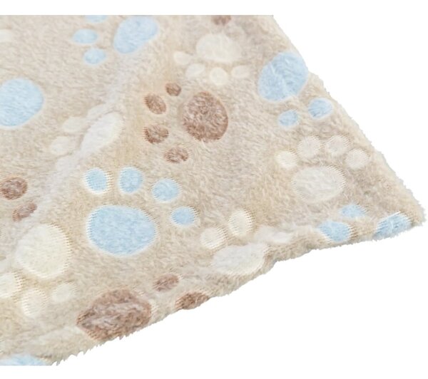 Pătură bej pentru câini din polar/fleece 100x70 cm Trixie Laslo – Plaček Pet Products