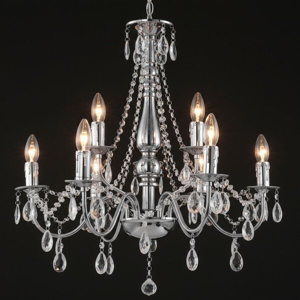 Lampă suspendată EBT016-9CP CHROME