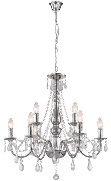 Lampă suspendată EBT016-9CP CHROME