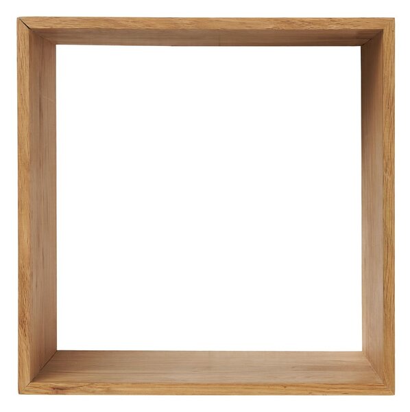 Raft în culoare naturală etajat din lemn de stejar 30 cm Lattoon – House Nordic