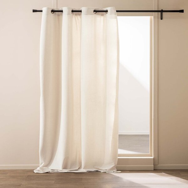 Draperie crem din material bouclé 140x260 cm Winona – douceur d'intérieur