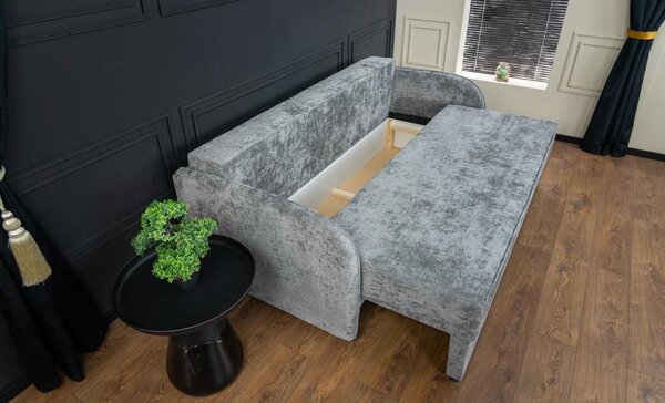 Canapea Extensibilă Adelina Bonell Mini, Gri închis