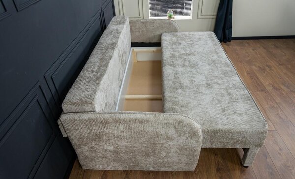 Canapea Extensibilă Adelina Memory Mini, Maro Deschis