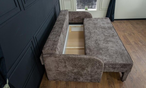 Canapea Extensibilă Adelina Bonell Mini, Maro
