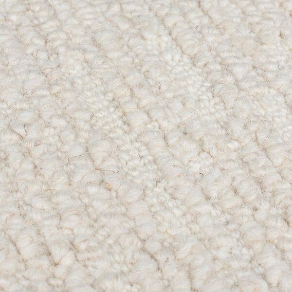 Covor fildeș țesut manual din lână 200x290 cm Harris Boucle – Flair Rugs