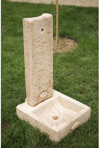 Fântână gradină din beton, Vidra