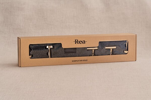 Set accesorii pentru baie Ari Gold 4 piese