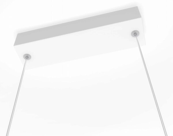Light Prestige Mirror lampă suspendată 1x33 W alb LP-999/1P S WH CCT