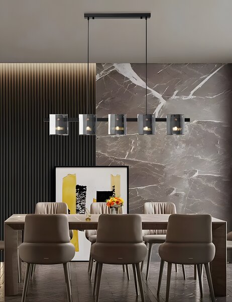 Lampă de tavan APP1706-5CP GREY G9