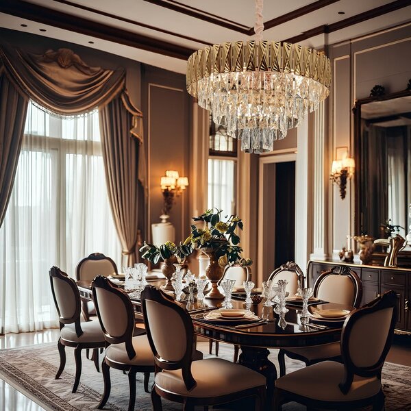 Lampă suspendată Cristal G060-CP 60CM