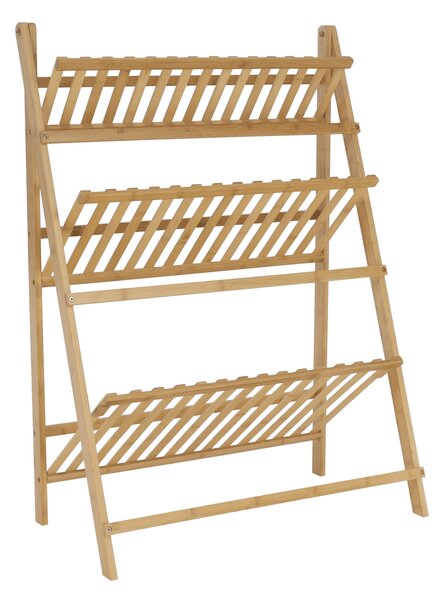 Suport de flori din bambus Nepel Tip 1, 70 x 40 x 96 cm