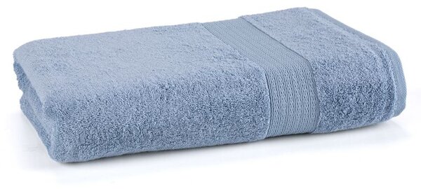 Prosop de baie din bambus ALMA bleu ciel 70 x 140 cm