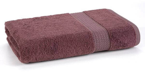 Prosop de baie din bambus ALMA mauve 70 x 140 cm