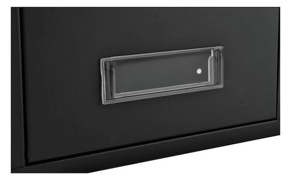 Cutie postala din otel galvanizat, 2 chei, accesorii montare, 21.5 x 18 x 32 cm, neagra