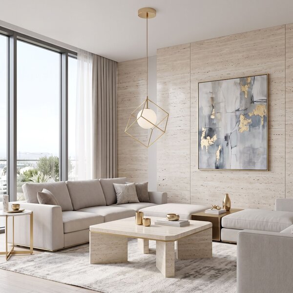 Lampă suspendată APP1210-1CP Gold