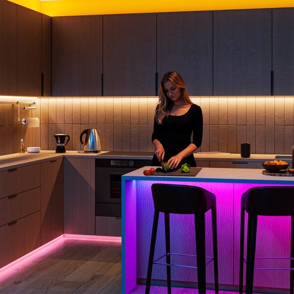 Philips - Bandă LED RGBIC reglabilă SMART STRIP 10m LED/43W/230V 2700/6500K Wi-Fi
