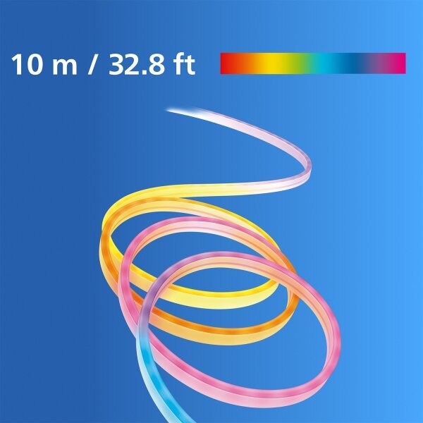 Philips - Bandă LED reglabilă SMART NEON FLEX 10m LED/45W/230V 2700/6500K Wi-Fi