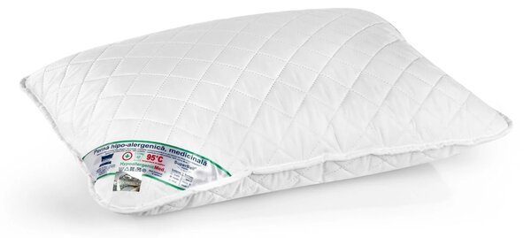 Set lemn masiv 2 Perne Hipoalergenice Matlasate cu Microfibra 60x60 cm